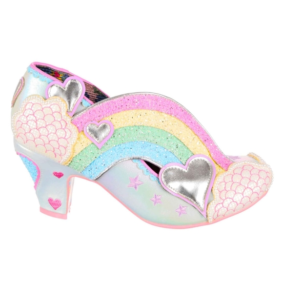 Irregular Choice Summer Showers heels **BRAND NEW IN BOX** - Picture 3 of 6